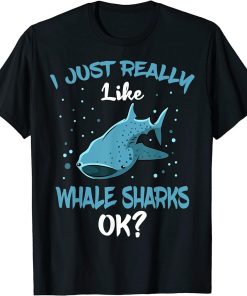 Whale Shark Lover Giant Fish Largest Sea Animal T-Shirt