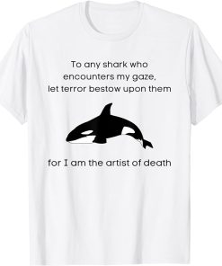 Funny Orca Prey, Shark Predator T-Shirt