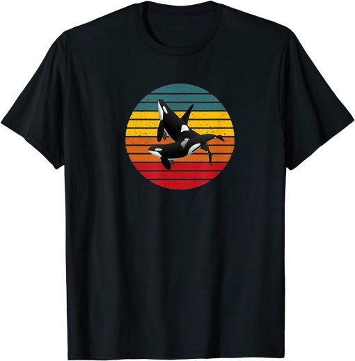 Vintage Retro Orca T-Shirt