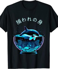 Orca End Captivity Free The Orcas Marine Protection Activist T-Shirt